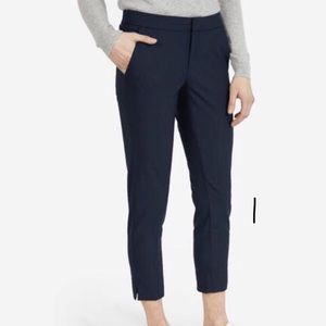 Navy Everlane Wool Trousers